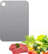 FloraVigo Planche à découper en titane pur, planche à découper multifonctionnelle, antibactérienne et anti-moisissure, assure le goût original des ingrédients, utilisable des deux côtés