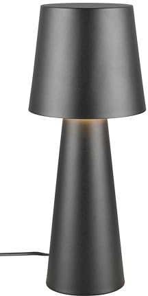 Trio Leuchten Tischleuchte Nubian 562900132, Metall Schwarz matt, exkl. 1x E27 |
