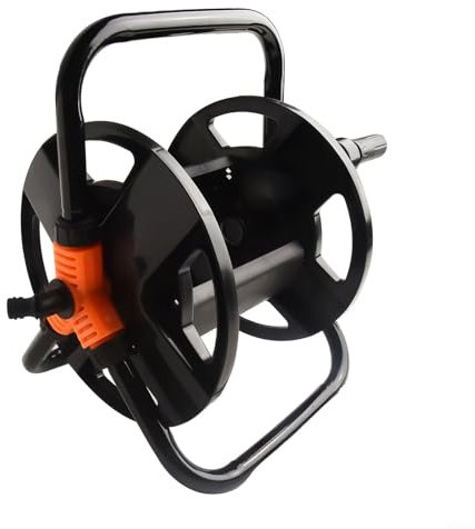 HEBEOT Water Pipe Rope Garden Hose Reels Handy Reels Portable Hose Hanger Garden Hose Storage Hose Manager Storage Rack for Car Wash Tools, Hoses 34X26x23cm