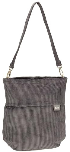 Zwei Damen Handtasche Mademoiselle.M M90 Umhängetasche 6 Liter klassische Crossbody Bag, weiches Kunstleder, Schulter-Tasche inklusive zweitem kurzen Gurt