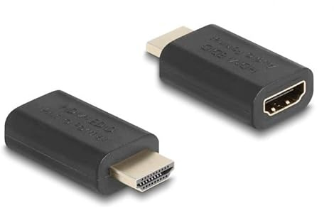 DeLOCK 64325 changeur de Genre de câble HDMI Noir
