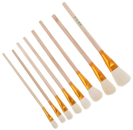 UKCOCO Outil de Pollinisation pour Plantes Lot de 8 Brosses à Pollinisation Manuelle Accessoires pour Arbres Fruitiers Légumes Améliore Le Rendement du Jardin