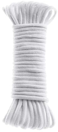 WKabnkn Corda di cotone da 18 m, per sistemi di irrigazione delle piante, strumento di irrigazione automatica per giardini interni ed esterni e irrigazione in vaso per vasi