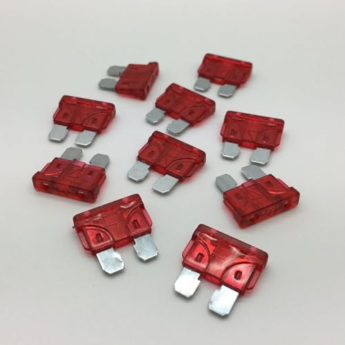 10A Zinc ATO Fuse, 10 Amp, RoHS, Pack of 10