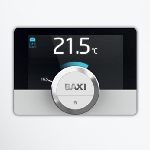 Cronotermostato de pared Baxi Mago con módulo WiFi y Kit Adaptador para caldera
