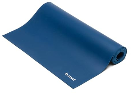 B YOGA Yogamatte Everyday [4mm Dicke] - Oeko-TEX® Zertifiziert & Schadstoffgeprüft - Profi Sport- und Fitnessmatte aus Naturkautschuk für Yoga, Pilates, Sport und Training