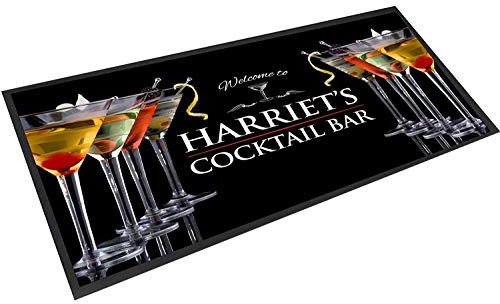 Tapis de bar personnalisé – Tapis de bar à cocktail – Tapis de bar à bière – Bar à cocktail