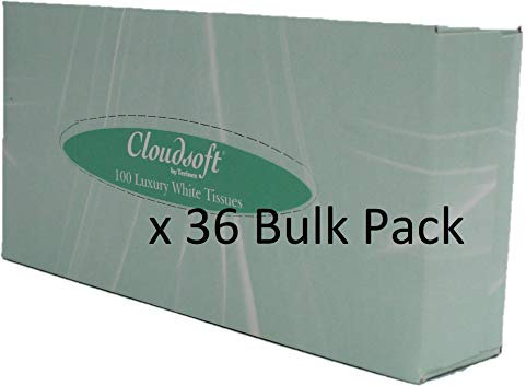 Bulk Pack Tissues 100 Tissues a Box x 36 Boxes Hotel Facial Tissues