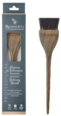 Greenleaf Botanische Färbepinsel aus natürlichem Sandelholz und Wildschweinborsten