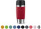 Emsa N20204 Travel Mug Classic Isolierbecher 0,36 Liter | neuer Komfort-Schraubverschluss | Edelstahl | 4h heiß und 8h kalt | 100% dicht | spülmaschinenfest | 360°-Trinköffnung | Dunkelrot