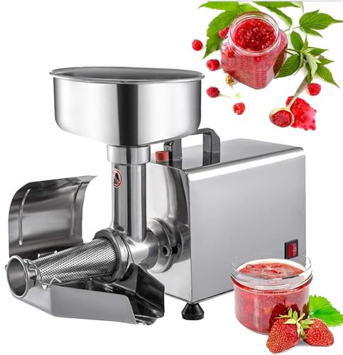 RayGenius Colini per Pomodori - Presse Elettriche per L'Inscatolamento di Passate di Pomodoro, Salse, ECC. - Macchine per Salse di Tipo Commerciale