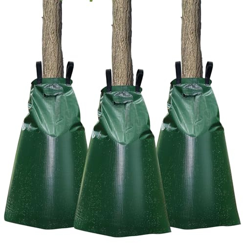 Faankiton 3STK Bewässerungsbeutel für Bäume, Bewässerungssack, Baumbewässerungssack 75L, Wassersack für Bäume, Baumbewässerungsbeutel, Bewässerungssystem für Bäume, Baumbeutel aus UV beständigem PVC