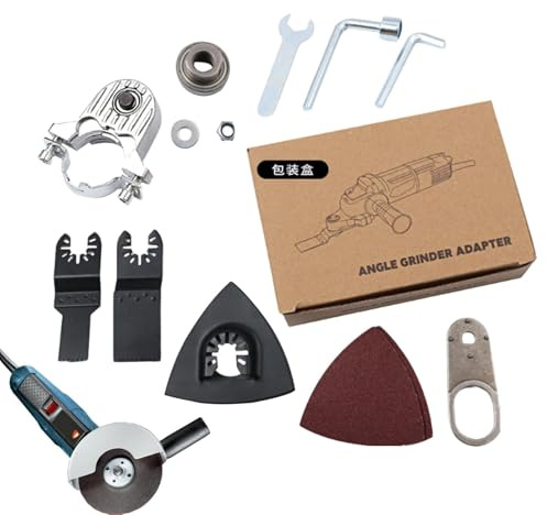 Modification Tool Kit Sander Trim Tool Saw Blade Oscillating Blade Tool Grinding Tools Conversion Angle Grinder Set Multifunctional Grinding Knife Modification Tool Angle Saw Blade