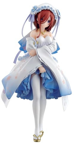 Gooyeh Figurine Nakano Miku, statue de Nakano Miku, sculpture de personnage de dessin animé, PVC, 18 cm, sculpture de fille de style Hefu, décoration de voiture, objets de collection