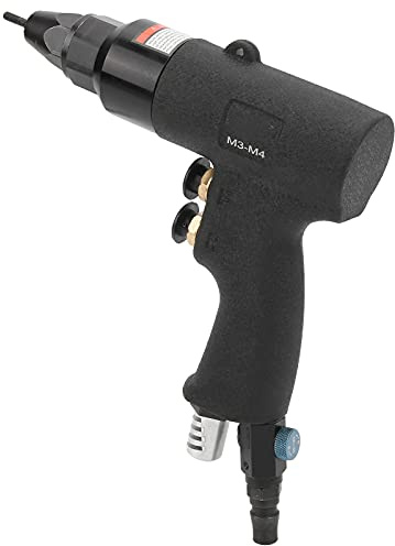 Gun Riveter Gun Kp-737B, Pneu de Riveter Air Kp-737B, Faignement Faiting Filting Fasing avec Une Plage de Travail M3 / M4 pour L'aérospatiale avec des Accessoires Précis