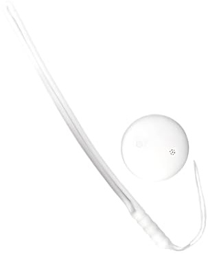 Circular Find My Device - Relais pour enfants - Petit appareil de perte de lumière - Convient pour la recherche à distance Android - Bracelet de localisation pour enfants (blanc, 3,2 x 3,2 cm)