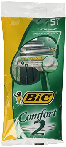 BiC Comfort 2 Twin Blade Engångsrakhyvel 5-pack