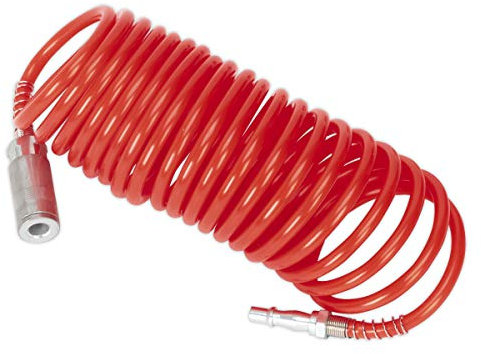 Sealey Sa305 Pu Coiled Air Hose 5Mtr X