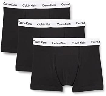 Calvin Klein Men's Trunk, Black, L