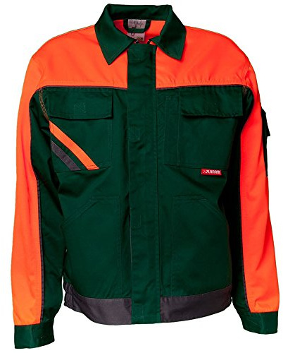 Planam Bundjacke Visline V1, storlek 25, grön/orange/skiff, 2412025