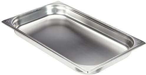LACOR 66155Z GN Behälter 1/1, 530 x 325 x 55 mm INOX | Aus lebensmittelechtem Edelstahl gefertigt; hohe Korrosionsbeständigkeit und Haltbarkeit im täglichen Gebrauch