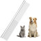 Nobleza 2-en-1 Peigne de Toilettage pour Chiens Chats, Peigne Professionnel pour Animaux en Acier Inoxydable avec extrémités arrondies pour un Toilettage en toute sécurité(17 x 2.9cm)