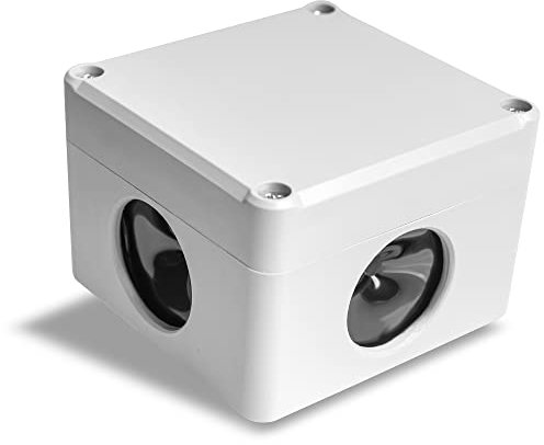 Tiervertreiber Ultraschall für Marder, Ratten, Mäuse | Nagetierabwehr einfach zu montier am Magnet | Rattenschreck, Marderabwehr | Hochfrequenz Gerät, Haus, Garage, Dachboden