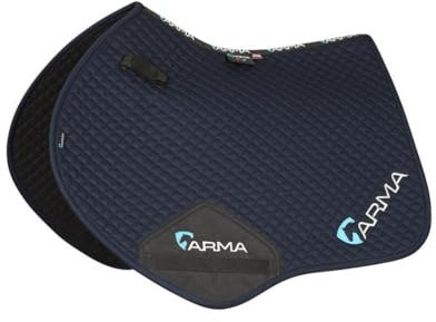 ARMA - Sprung-Schabracke, Logo (17 cm - 18 cm) (Marineblau)