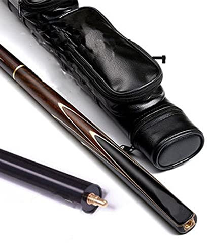 SchAan Billiard cue Billiard Queue Set Billard kö 3/4-Joint-Queuelänge 145 cm, 17,5-18,5 oz oder 11,5, 10, 9,5 mm mit Zubehör Hartschalenkoffer/Tasche erhältlich(Color:B,Size:10)