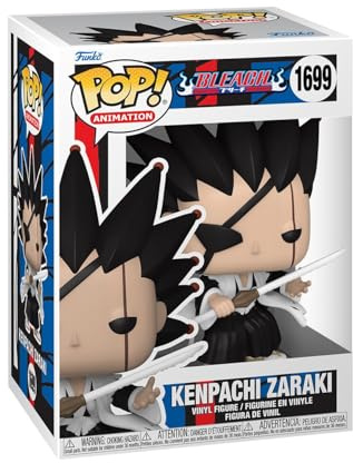 Funko POP! Animation: BLEACH - Kenpachi Zaraki - Bleach - Vinylfigur för samlare - Presentidé - Leksaker för barn & vuxna - Anime Fans - Modellfigur för samlare och utställning