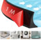 100CM Barrière de Douche Pliable, Barrière D'eau Barre Seuil Douche Barrage d'eau Autocollante Butée de Douche de Barrage Joint en Caoutchouc pour la Cuisine et la Salle de Bain (Noir)