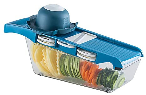 Portable String Vegetable Chopper - Vegetable Chopper Dicer Cutter Dicing Machine, Potato Onion Garlic Chopper with Container, Cheese Chopper Mini, Food Processor Small, Veggie Slicer Cutter Grater