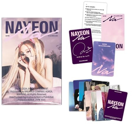 JYP Ent. - Nayeon 2nd Mini Album [NA] (Platform_Nemo Ver.) Album Case + Special Photocard + 9 Photocards + QR Card + Lyric Paper + Manual Card + 2 Extra Photocards