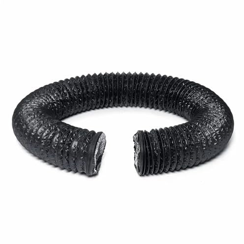 Tubo Flexible Manguera de aluminio doble flexible de 6 m y 150 mm for conductos de aire, extractores de aire, conductos en línea, ventiladores, tubos de ventilación Para Campana Extractora, Climatizac
