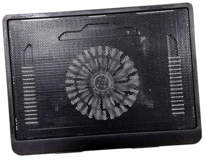 SHINEOFI Raffreddamento per Laptop Ventilatore USB Silenzioso con Design Inclinato Raffreddamento Portatile Compatibile con Notebook e Computer Portatili Nero