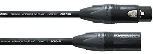 CORDIAL CSM 5 FM-Gold peak Mikrofonkabel 5 m