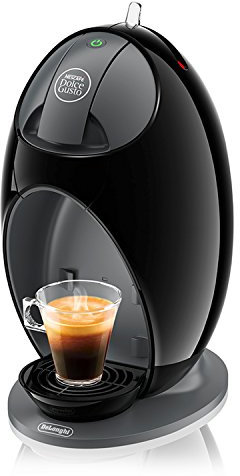 DeLonghi Nescafé Dolce Gusto Jovia Pod Capsule Coffee Machine, Espresso, Cappuccino, Latte and more,EDG250.B, 0.8L, Black