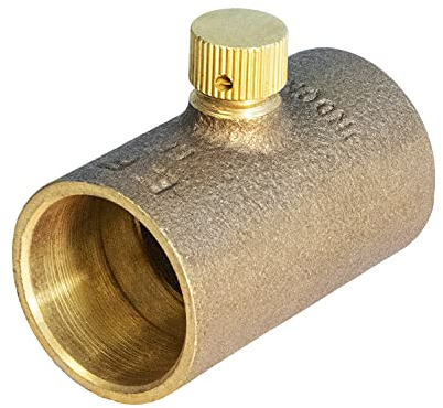 Supply Giant EDXD0034 3/4 No Lead Cast Brass Straight Drain Coupling with Cap