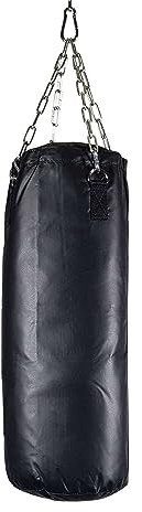 Tunturi Boxsack, 70 cm, mit Kette, Schwarz