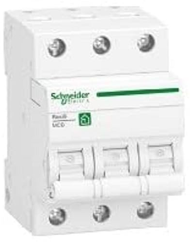 Schneider Electric Leitungsschutzschalter Resi9, 3-polig, 32A, C-Charakteristik, 6kA, Artikelnummer R9F24332