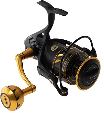 PENN Slammer IV Salzwasser-Spinnrolle – Vollmetall-, Hochleistungs-Spinn-, Jigging- oder Köderrolle – Boot, Ufer, Kajak