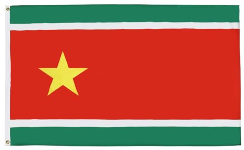 AZ FLAG Drapeau Guadeloupe indépendant 90x60 cm Polyester 100D 2 Œillets | Usage intérieur et extérieur Drapeau décoratif guadeloupéen coutures doubles et bords renforcés avec œillets métalliques