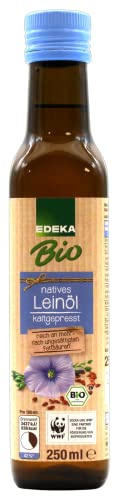 Edeka Bio natives Leinöl kaltgepresst, 6er Pack (6 x 250ml)