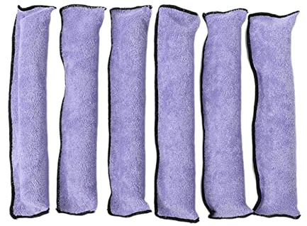 6 bigoudis souples et flexibles - En mousse - Pour enfants et filles