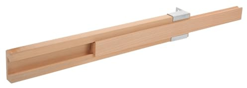 WATIIFUFU Rails Coulissants Bois Pour Tiroir Glissières De Commode Solides Guide De Remplacement Pour Meubles