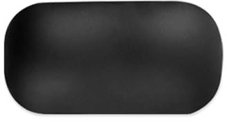 Maus Handgelenk Ruhe, Weiche Silikongelenksruhe für Maus, Ergonomische Maus -Handgelenkstütze Handkissen Kissen mit Anti -Schlupf -Basis (BLACK)