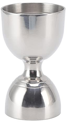 Cocktail Kukyller mesurant Jigger, cocktail mesurant Jigger Bell pour l'alcool (Siliver)
