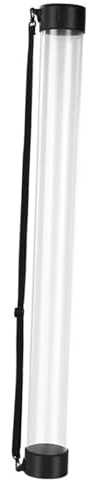 Oshhni Tube de ramassage de balles de Tennis, récipient de ramassage Transparent, Support de Collecte, Aide à l'entraînement, Support Polyvalent pour