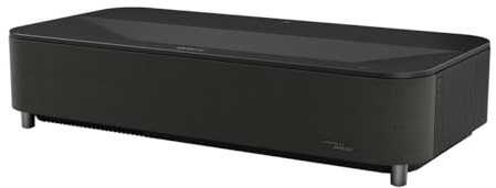 Epson Lifestudio Grand Plus EH-LS970B | Ultra-Short-Throw Smart Laser Projector TV | Home Cinema 4K | 4,000 Lumens | AI Imaging | Sound by BOSE| Google TV | 150'' Display | 5-Year Warranty | Black
