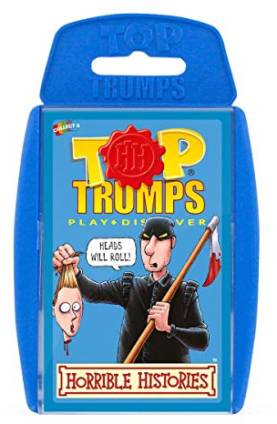 Top Trumps Horrible Histories Card Game